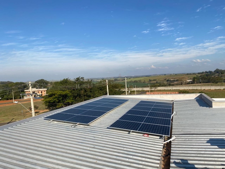 Sistema solar Manacá Cesário Lange